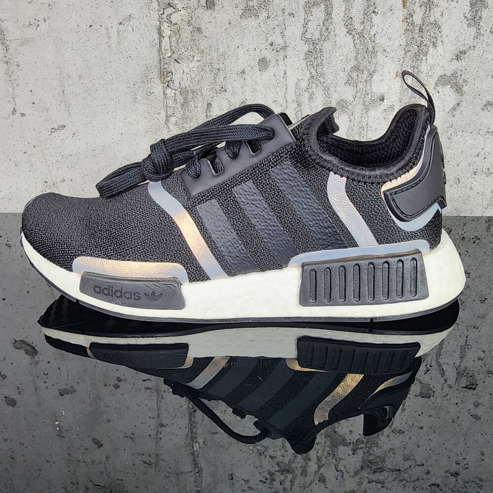 Adidas Wmns NMD_R1 “Black Iridescent” Sneakers Women’s Size 8 Preowned